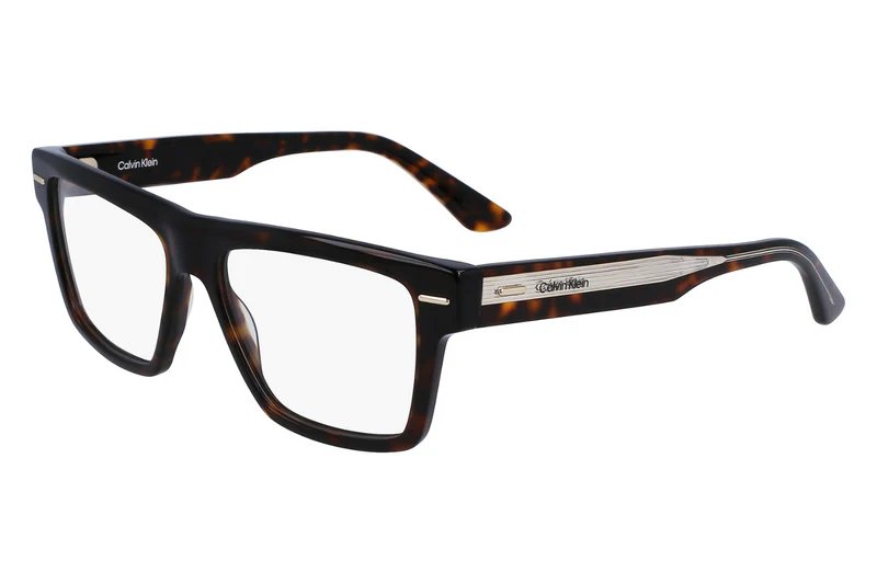CALVIN KLEIN PLASTIC BROWN SQUARE FULL FRAME