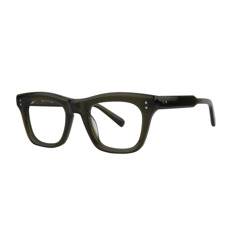ROSVIN BUGS PLASTIC OLIVE GREEN  SQUARE FULL FRAME