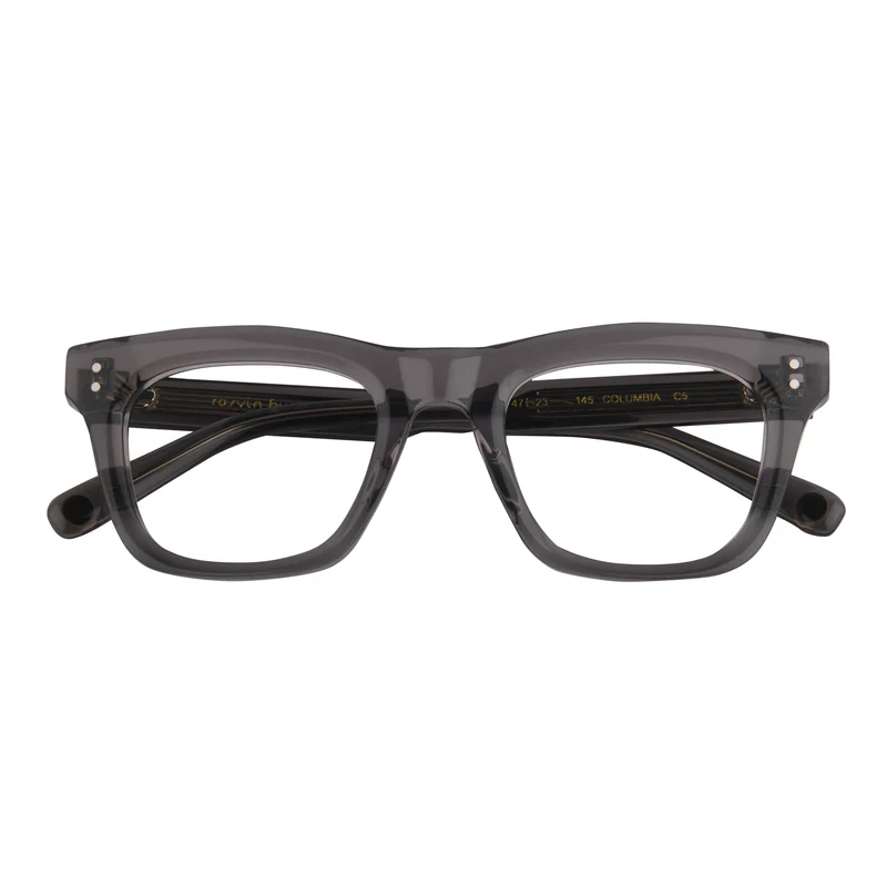 ROSVIN BUGS PLASTIC CRYSTAL GREY SQUARE FULL FRAME