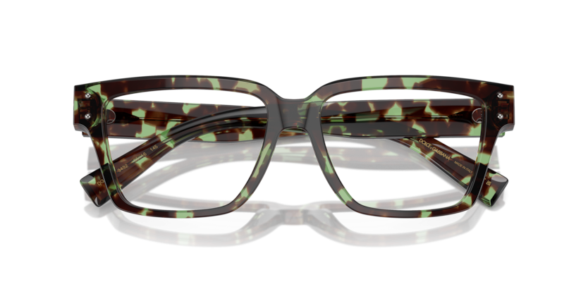 DOLCE & GABBANA PLASTIC SQUARE HAVANA FULL FRAME