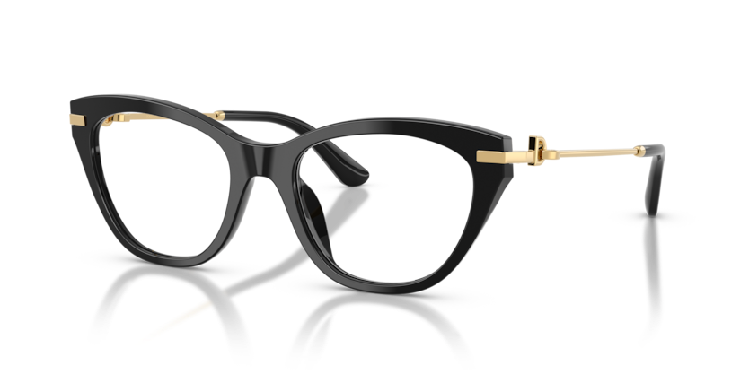 DOLCE & GABBANA PLASTIC BLACK BUTTERFLY FULL FRAME