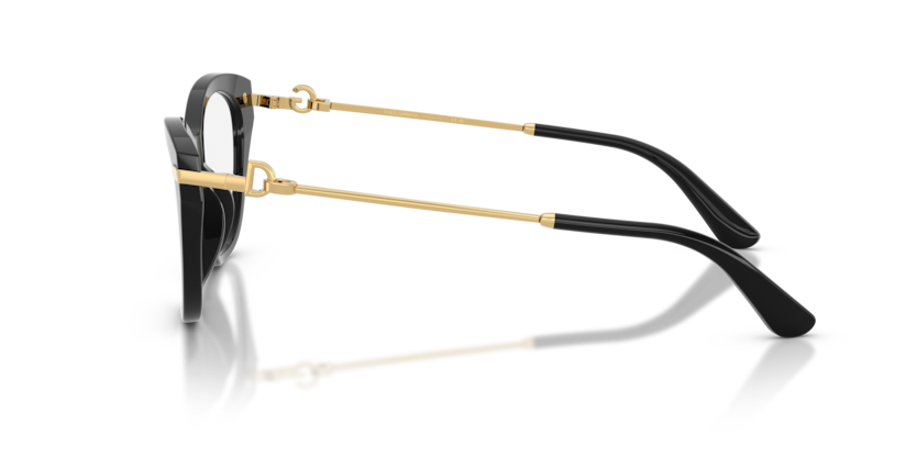 DOLCE & GABBANA PLASTIC BLACK BUTTERFLY FULL FRAME