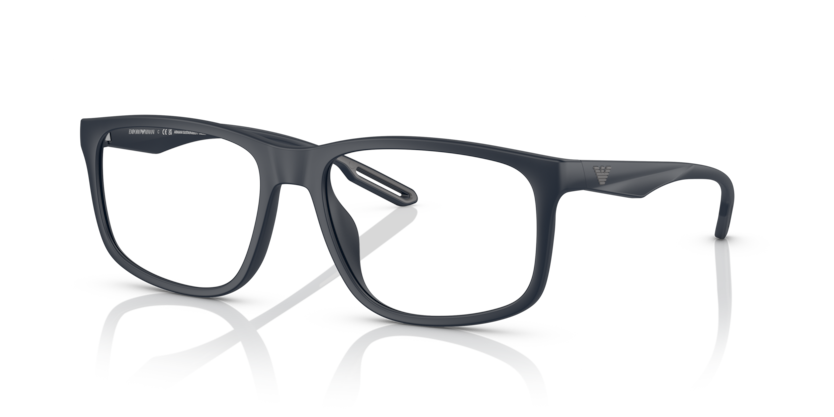 EMPORIO ARMANI RECTANGLE PLASTIC FULL FRAME