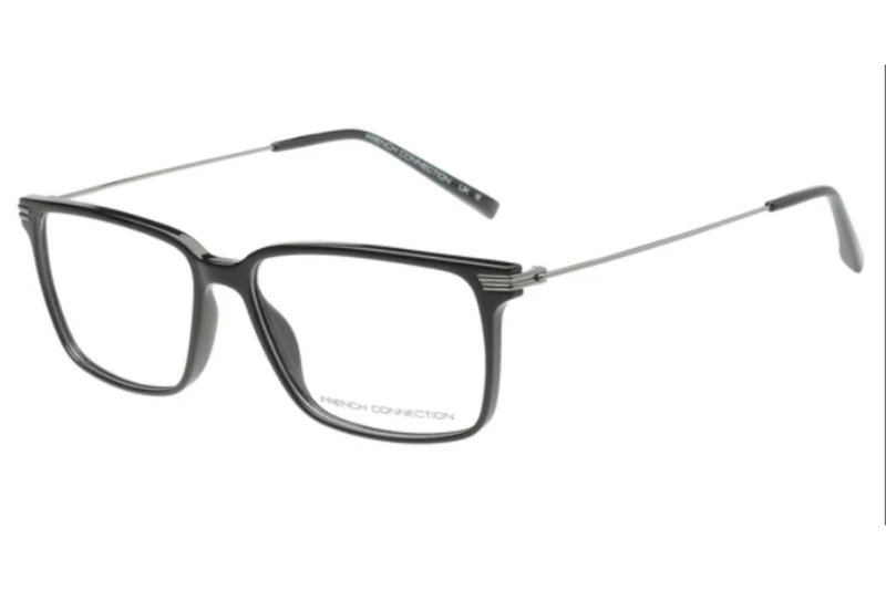 FCUK PLASTIC BLACK SQUARE FULL FRAME