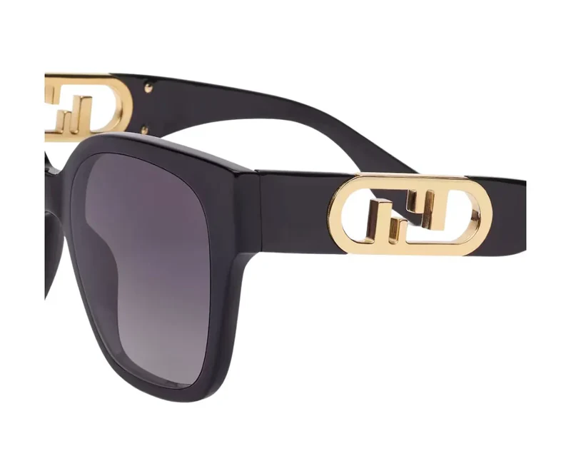 FENDI PLASTIC BLACK BUTTERFLY FULL SUNGLASS