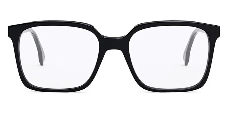 FENDI PLASTIC BLACK SQUARE FULL FRAME