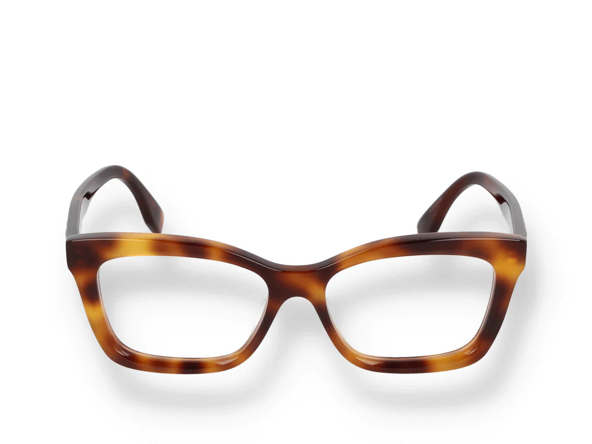 FENDI PLASTIC CATEYE HAVANA FULL FRAME