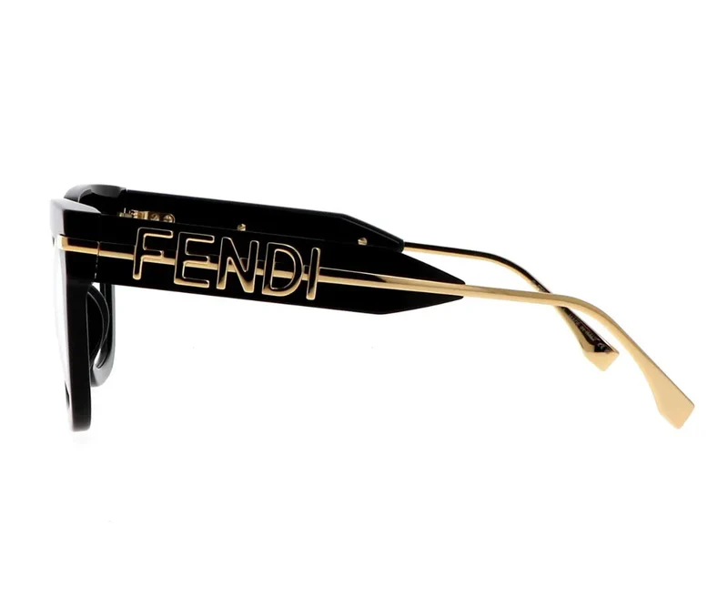 FENDI PLASTIC CATEYE BLACK FULL FRAME