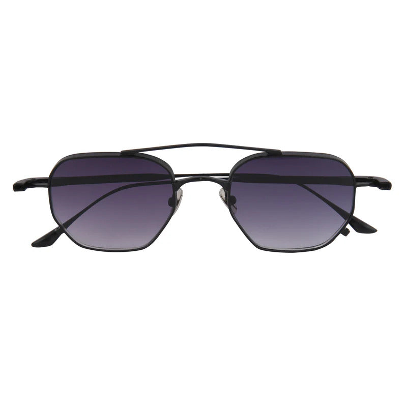 ROSVIN BUGS METAL DB SQUARE BLACK FULL SUNGLASS