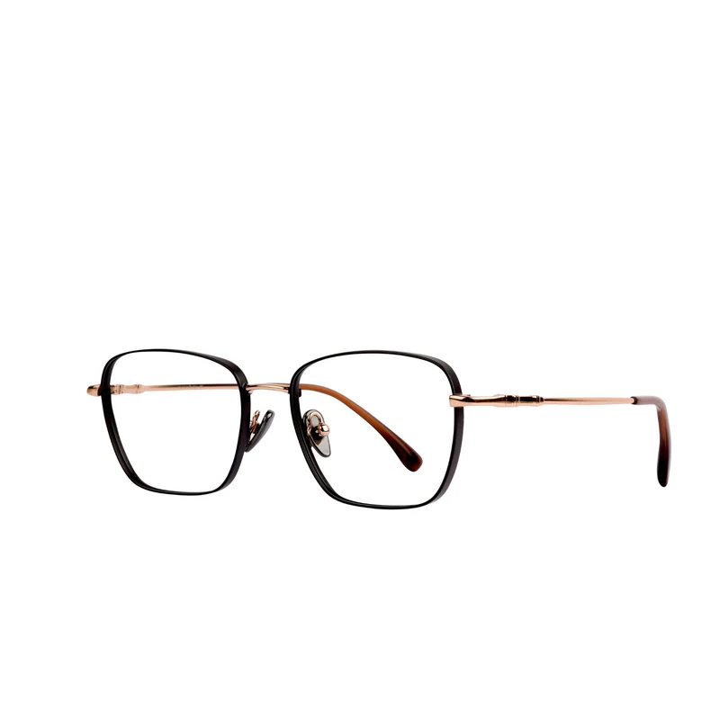 ROSVIN BUGS METAL MATTE BLACK GOLD SQUARE FULL FRAME