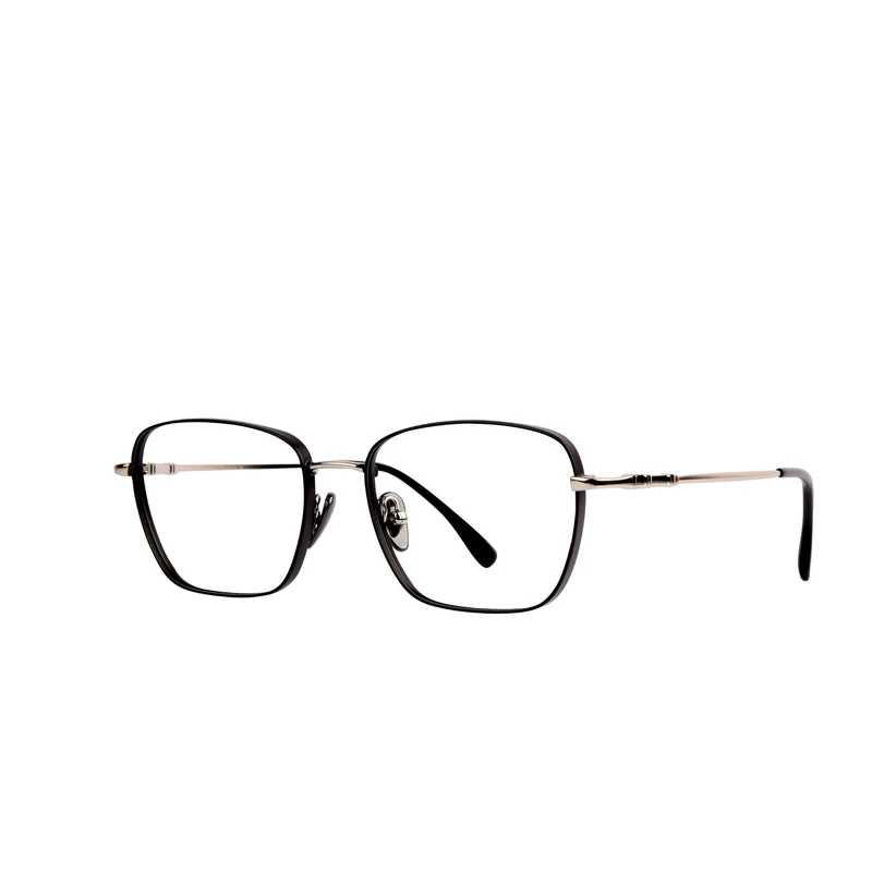 ROSVIN BUGS METAL MATTE BLACK SILVER SQUARE FULL FRAME