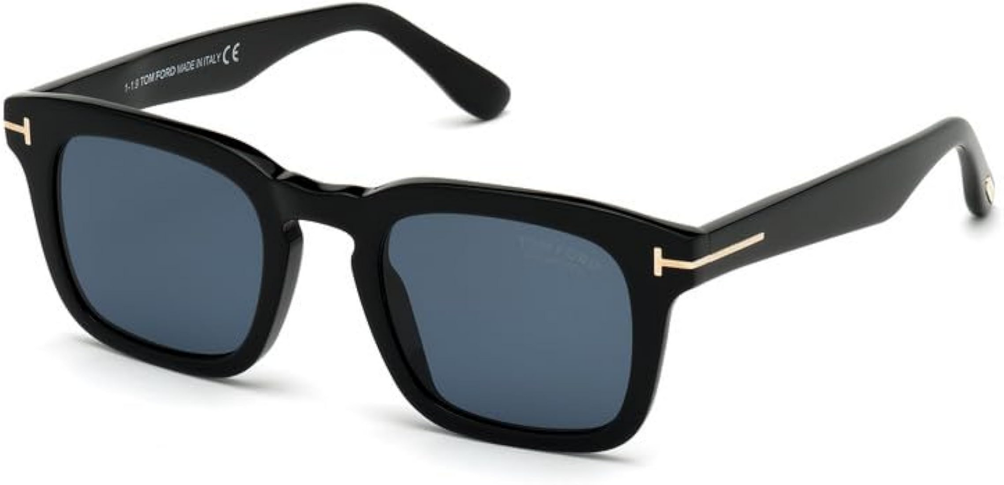 TOM FORD PLASTIC BLACK SQUARE FULL SUNGLASS