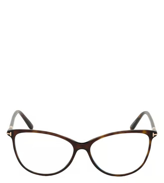TOM FORD PLASTIC HAVANA CATEYE FULL FRAME