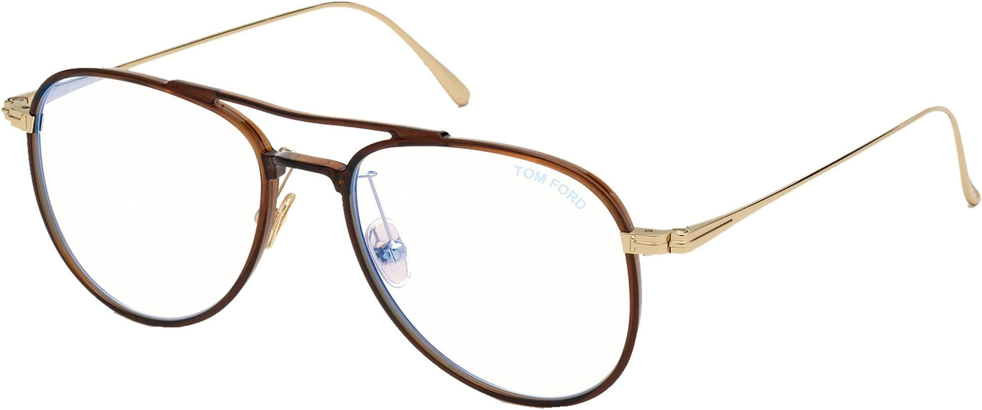 TOM FORD METAL BROWN DB AVIATOR FULL FRAME