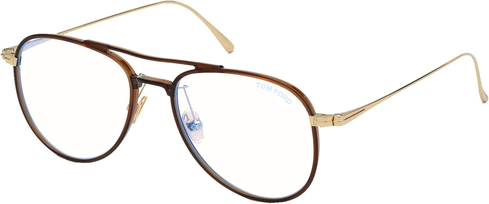 TOM FORD METAL BROWN DB AVIATOR FULL FRAME
