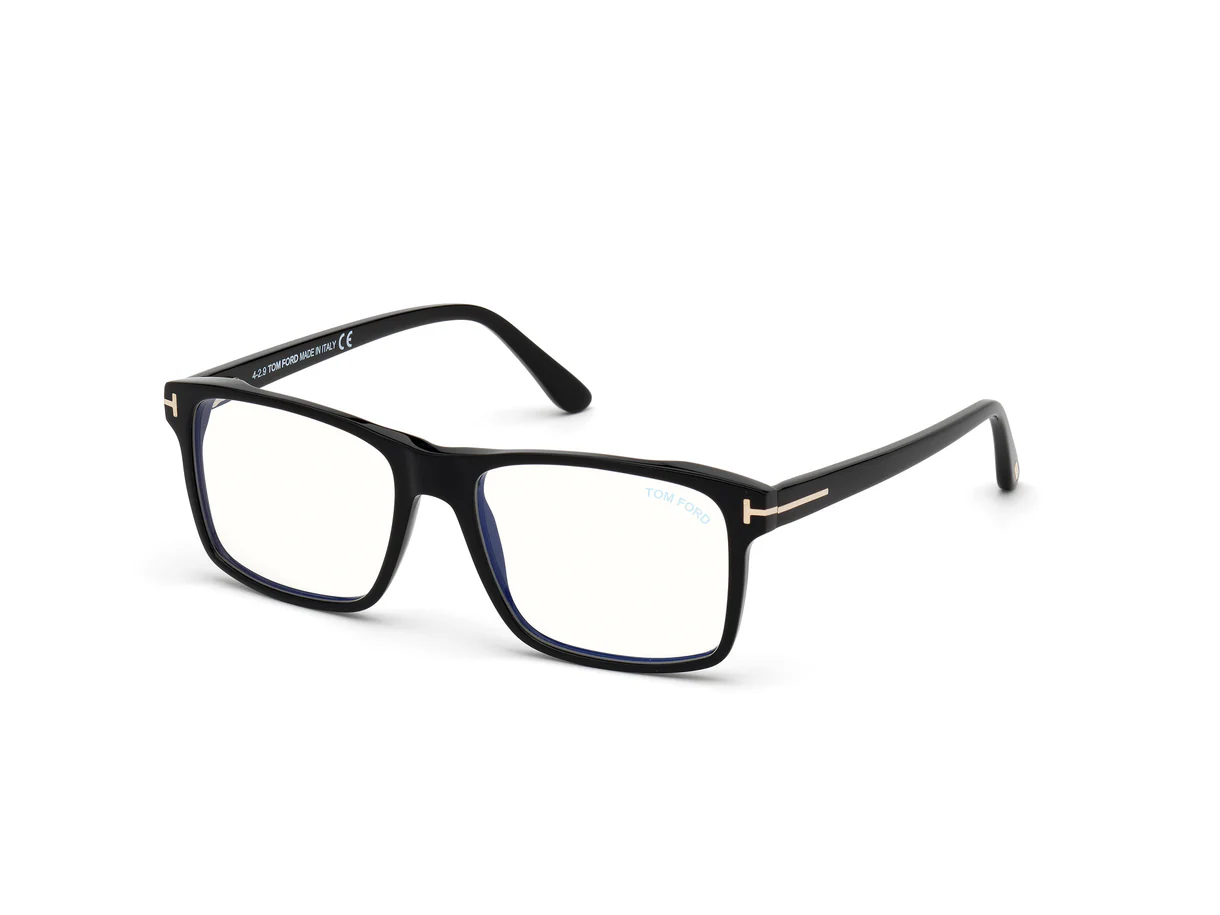 TOM FORD PLASTIC BLACK SQUARE FULL FRAME
