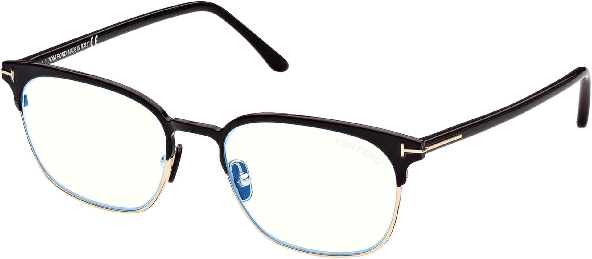 TOM FORD METAL CLUBMASTER BLACK FULL FRAME