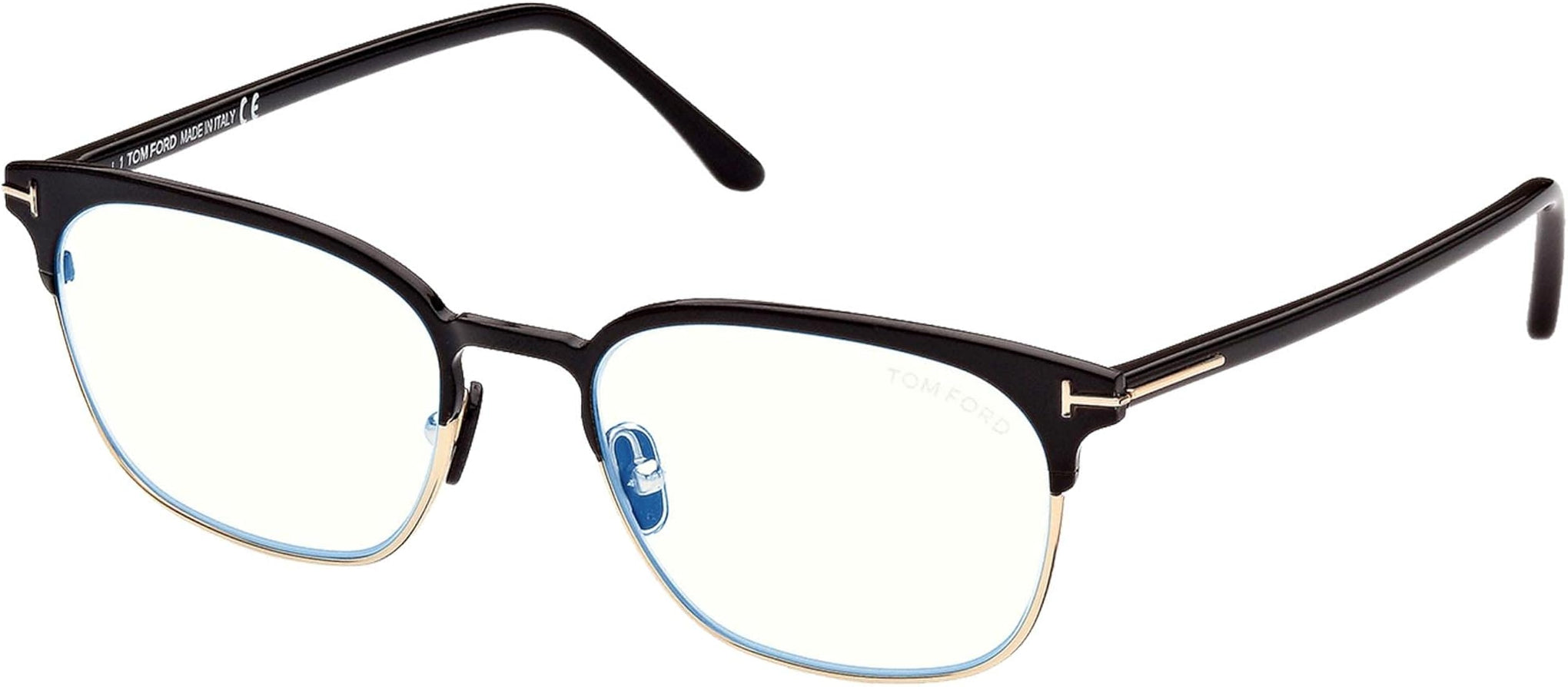 TOM FORD METAL CLUBMASTER BLACK FULL FRAME