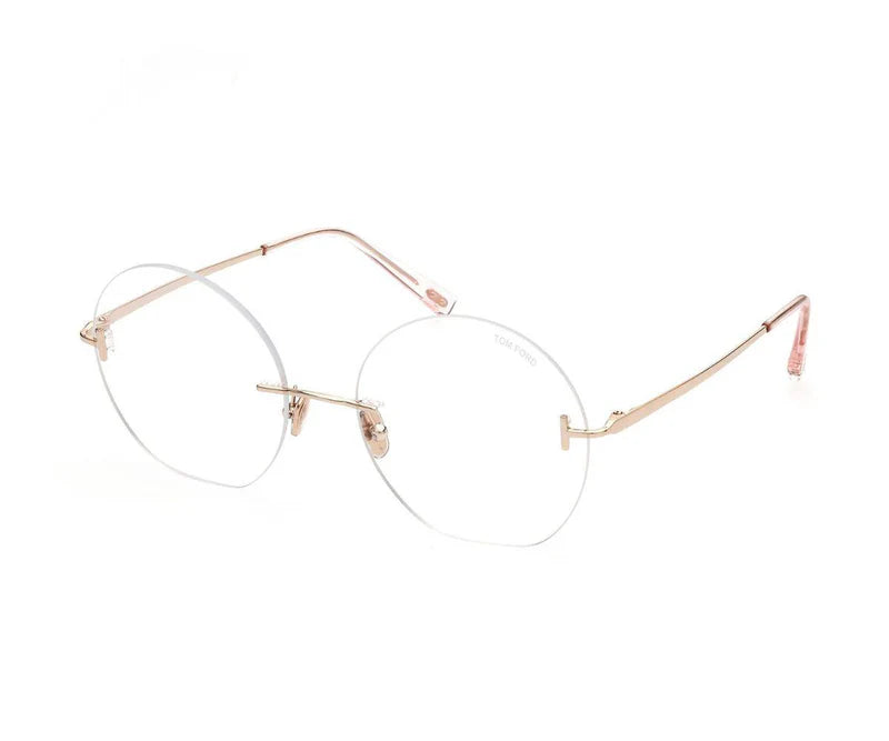 TOM FORD ROSE GOLD RIMLESS FRAME