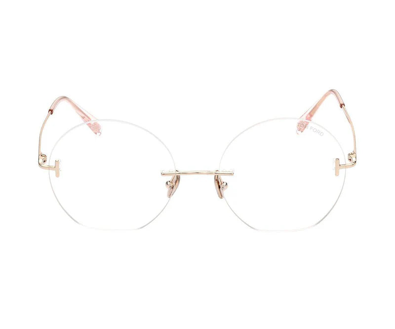 TOM FORD ROSE GOLD RIMLESS FRAME