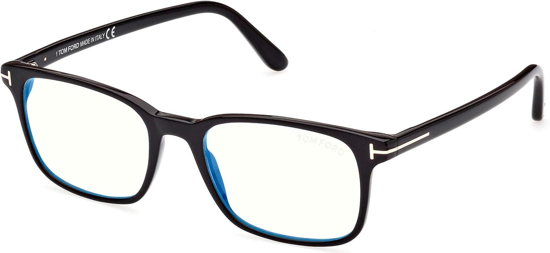TOM FORD PLASTIC RECTANGLE BLACK FULL FRAME