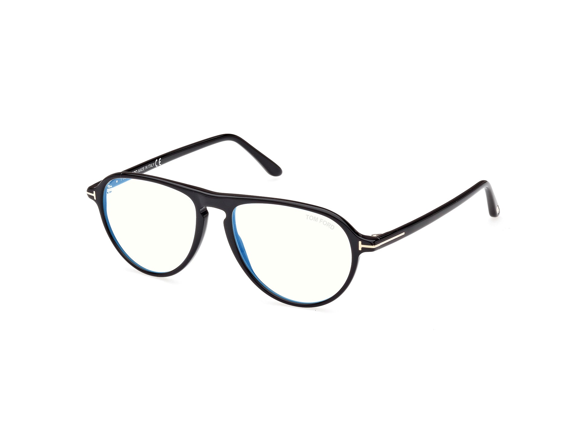 TOM FORD PLASTIC BLACK AVIATOR FULL FRAME