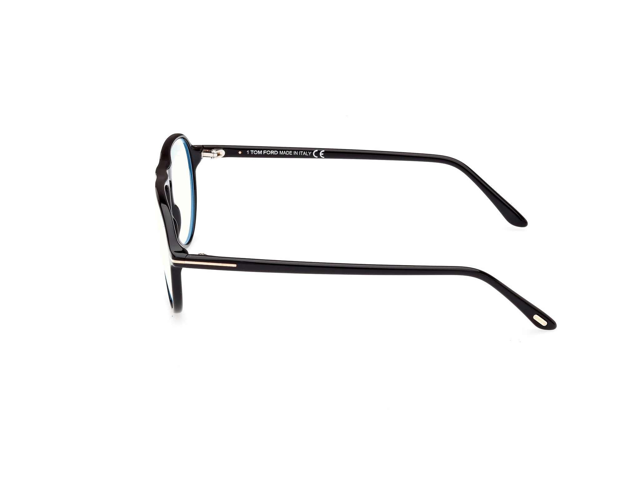 TOM FORD PLASTIC BLACK AVIATOR FULL FRAME