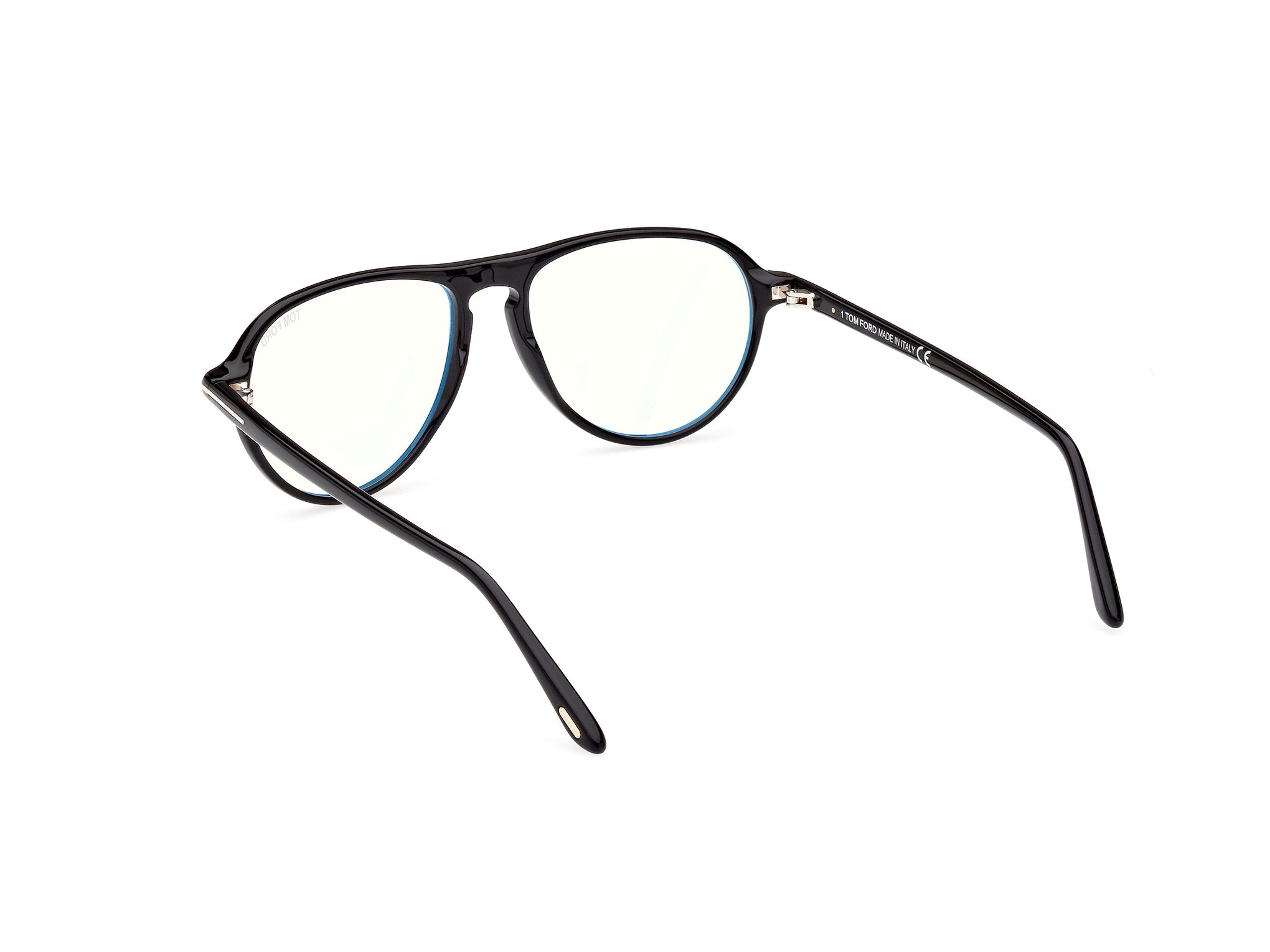 TOM FORD PLASTIC BLACK AVIATOR FULL FRAME