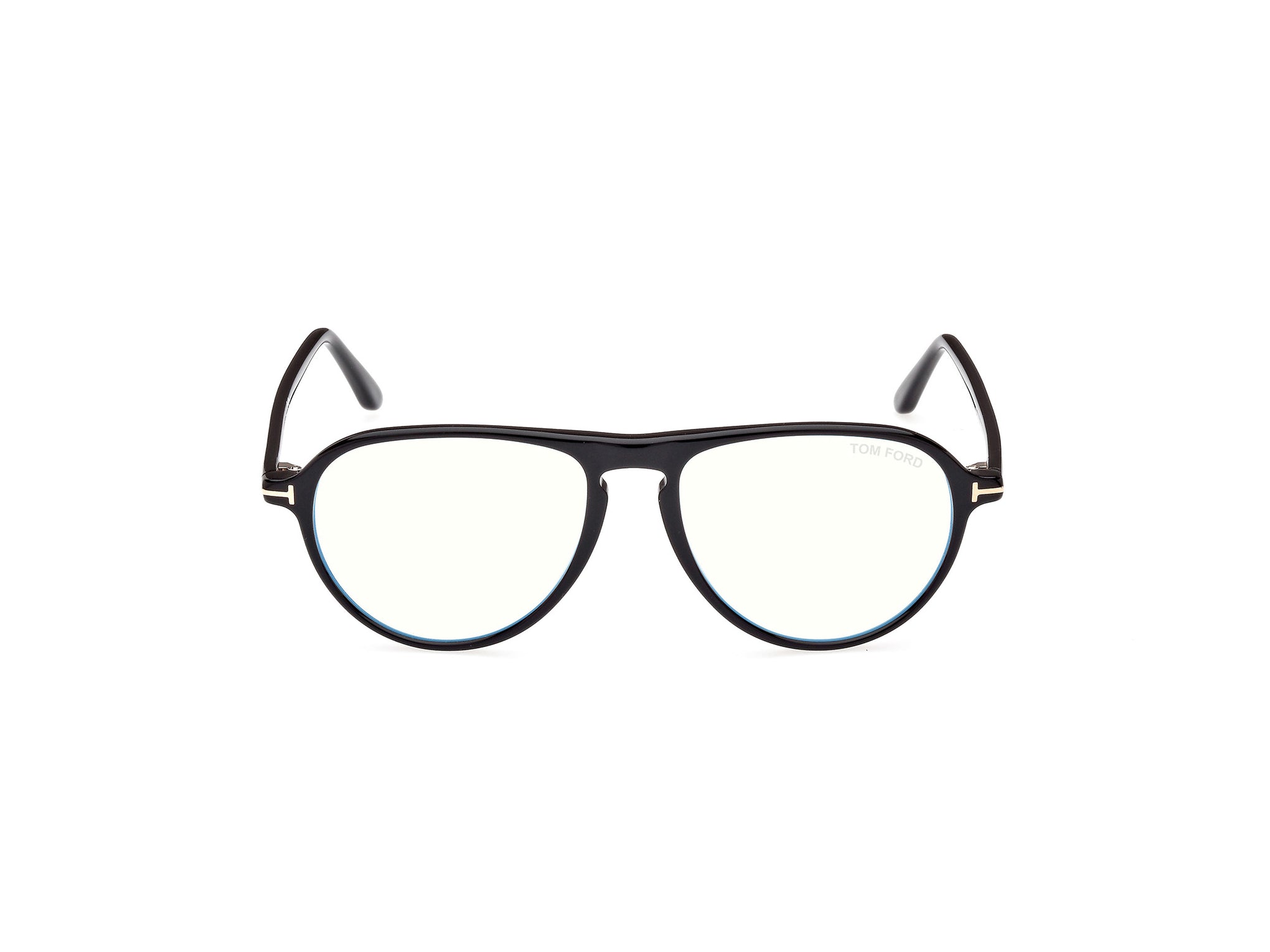 TOM FORD PLASTIC BLACK AVIATOR FULL FRAME
