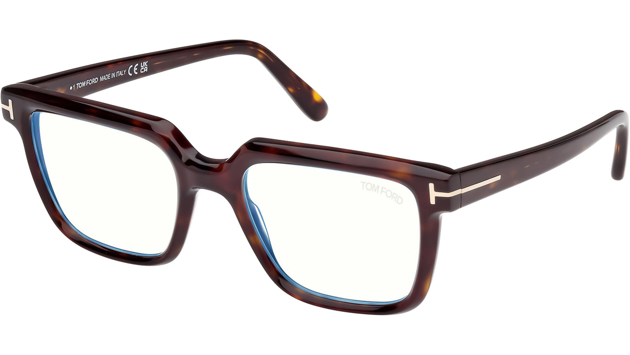 TOM FORD PLASTIC SQUARE BROWN FULL FRAME