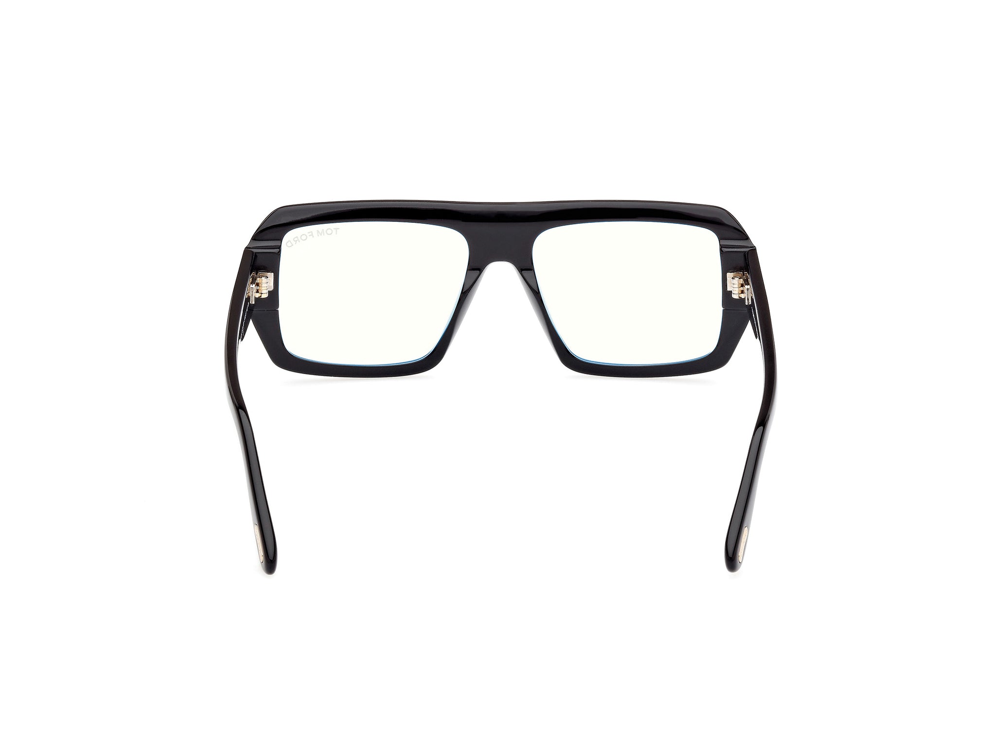 TOM FORD BLACK RECTANGLE PLASTIC FULL FRAME