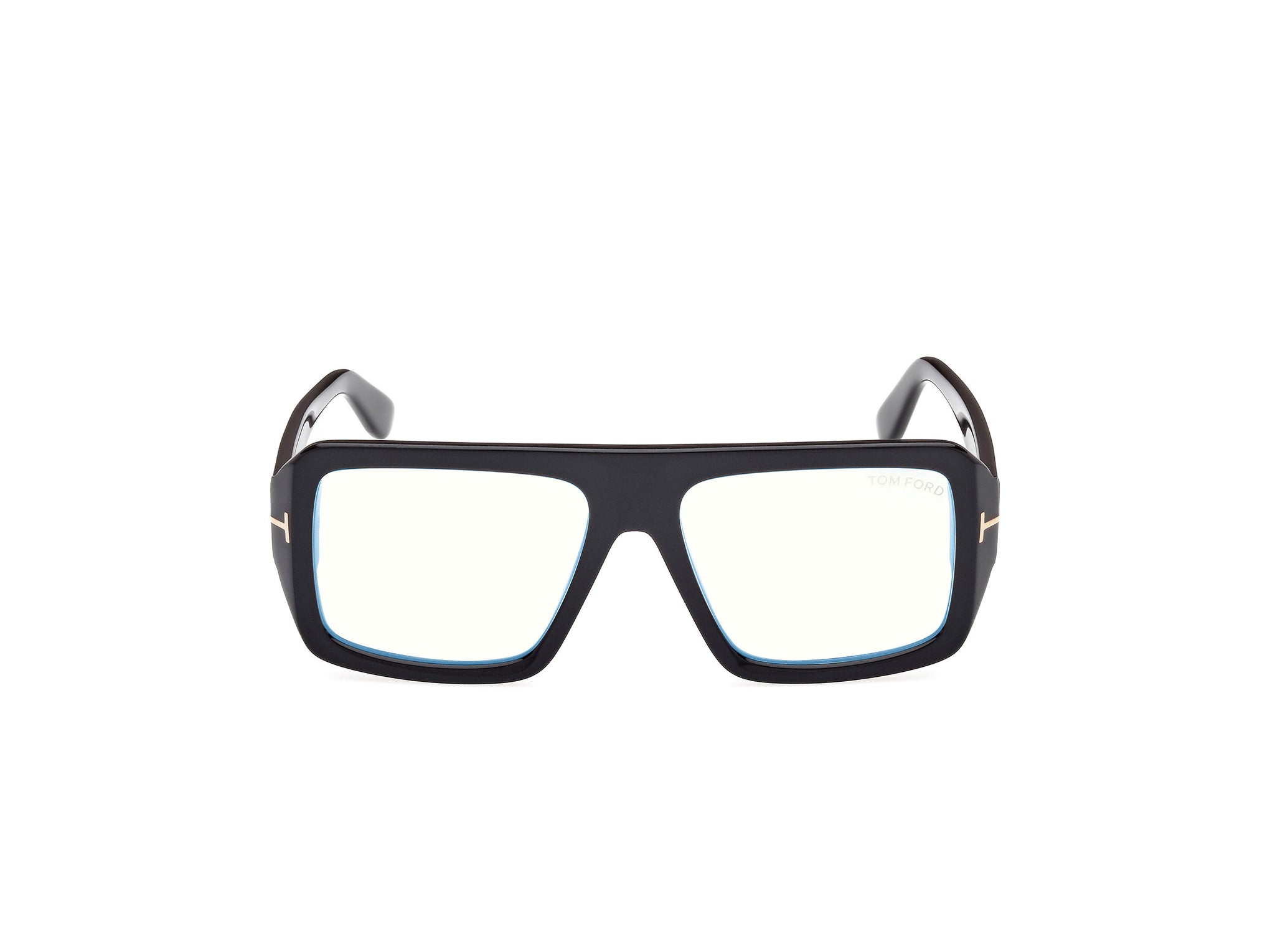 TOM FORD BLACK RECTANGLE PLASTIC FULL FRAME