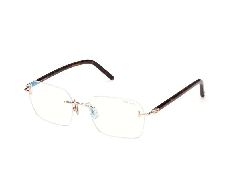 TOM FORD METAL RIMLESS ROSE GOLD FRAME