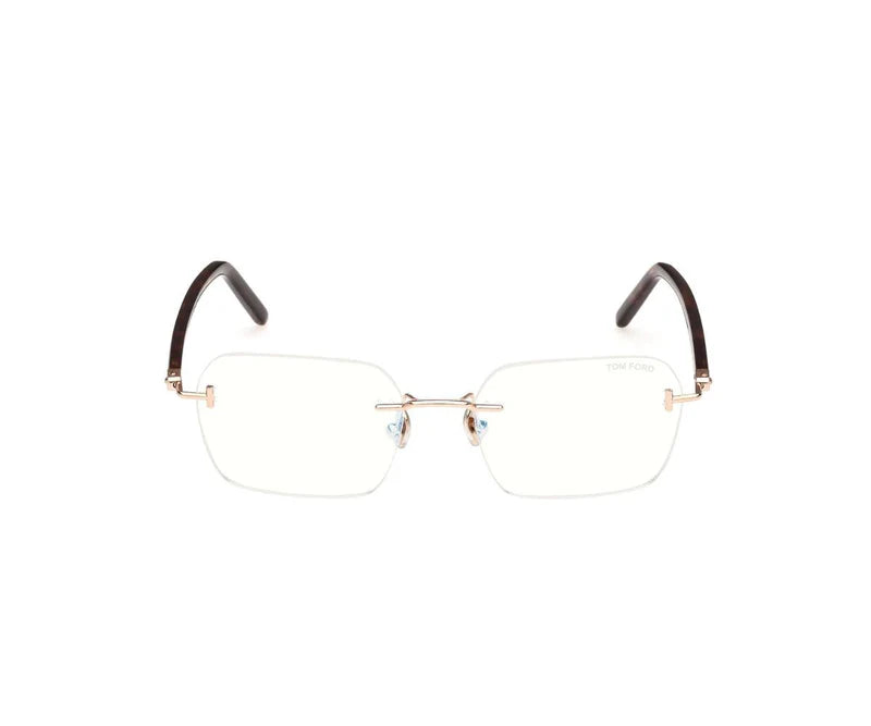 TOM FORD METAL RIMLESS ROSE GOLD FRAME