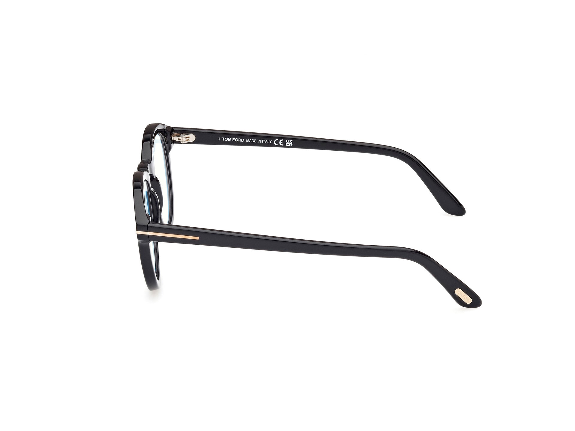 TOM FORD PLASTIC ROUND BLACK FULL FRAME