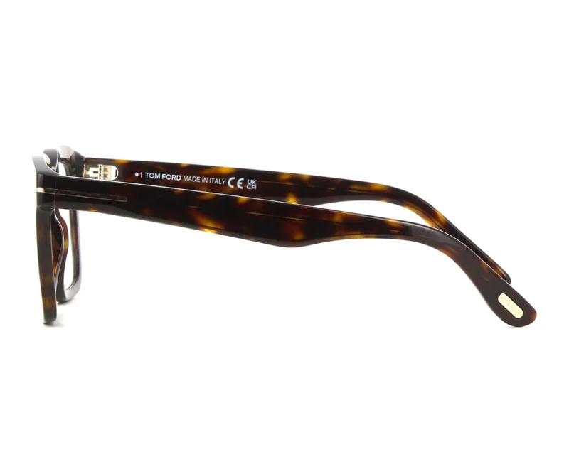 TOM FORD PLASTIC HAVANA SQUARE FULL FRAME