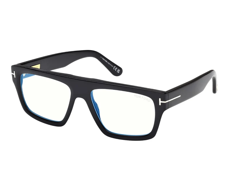 TOM FORD PLASTIC BLACK SQUARE FULL FRAME