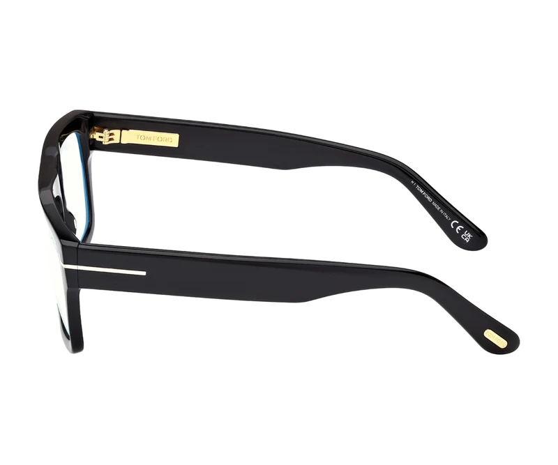 TOM FORD PLASTIC BLACK SQUARE FULL FRAME