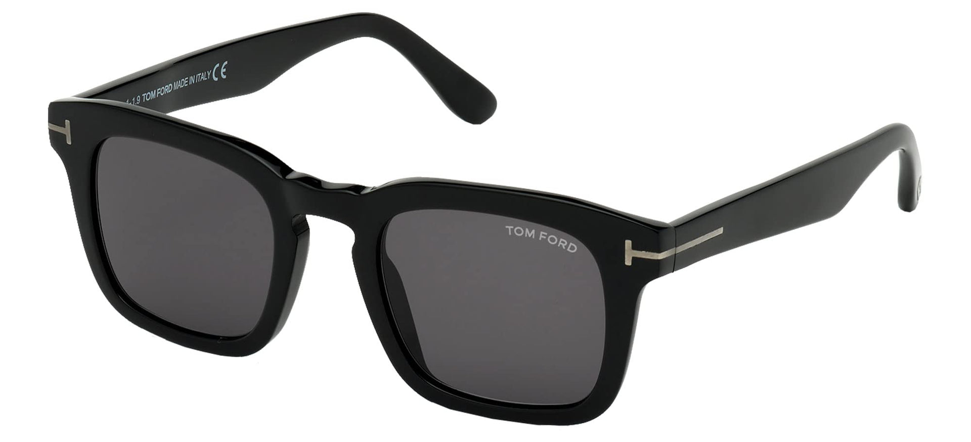 TOM FORD PLASTIC BLACK SQUARE FULL SUNGLASS