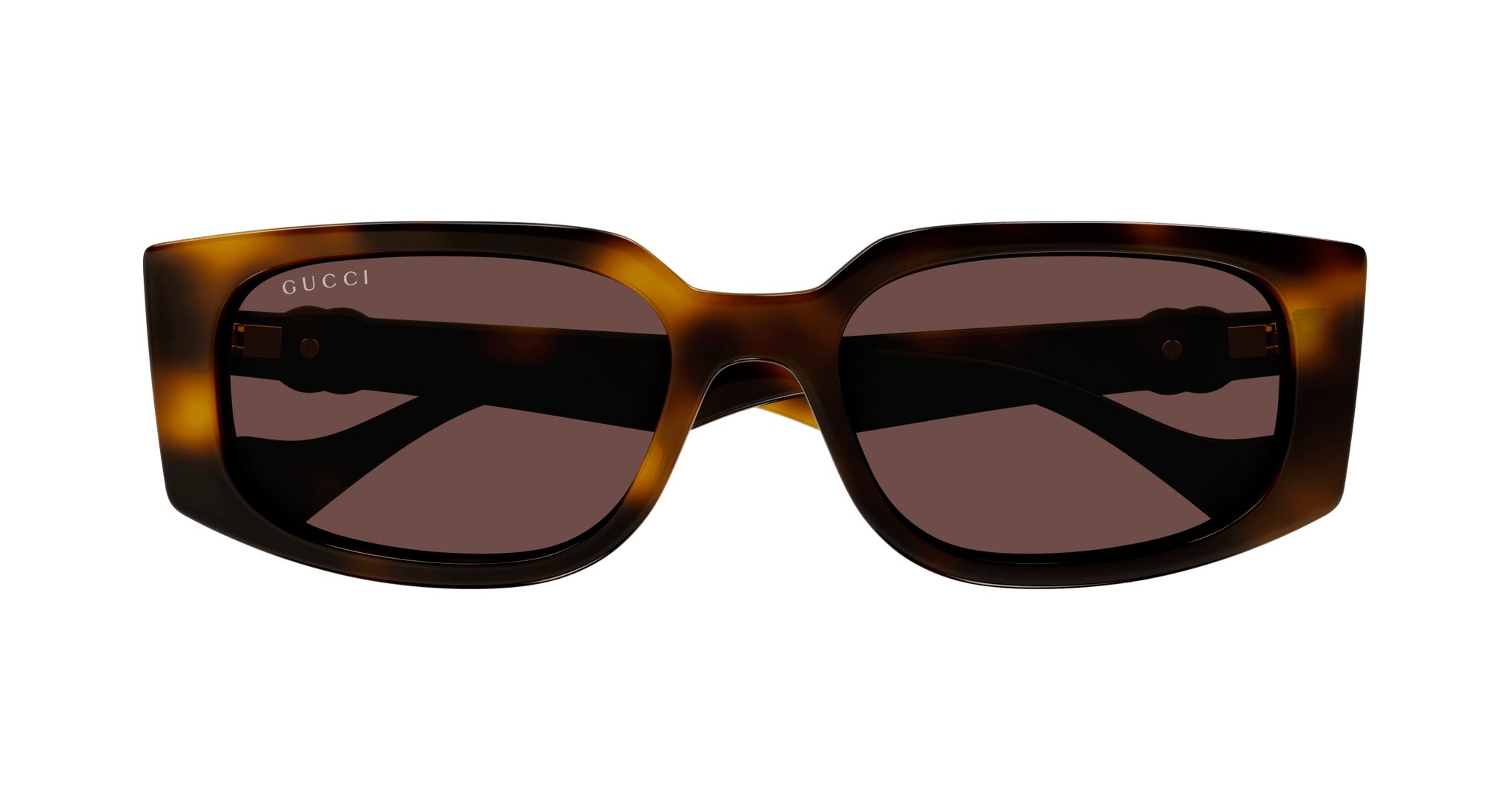 GUCCI PLASTIC HAVANA CATEYE FULL SUNGLASS