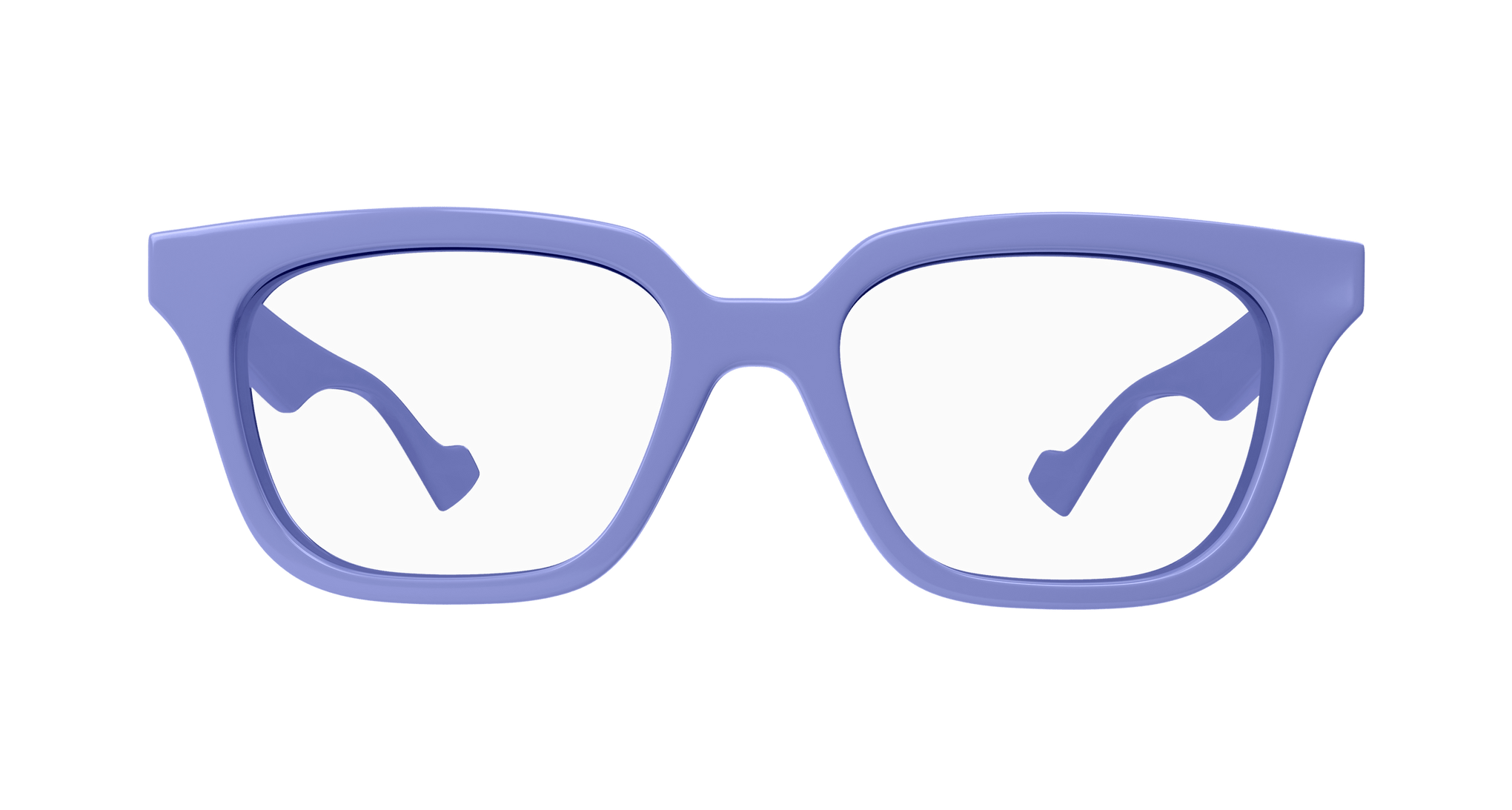 GUCCI PLASTIC VIOLET SQUARE FULL FRAME