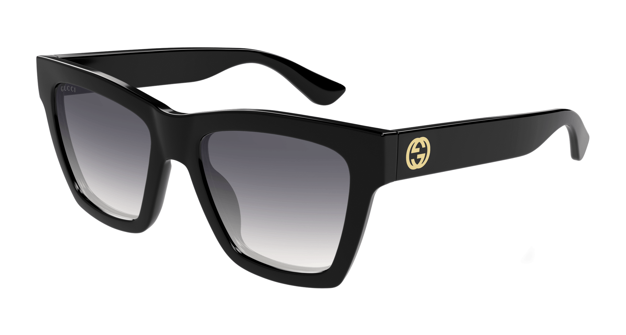 GUCCI PLASTIC BLACK BUTTEFLY FULL SUNGLASS