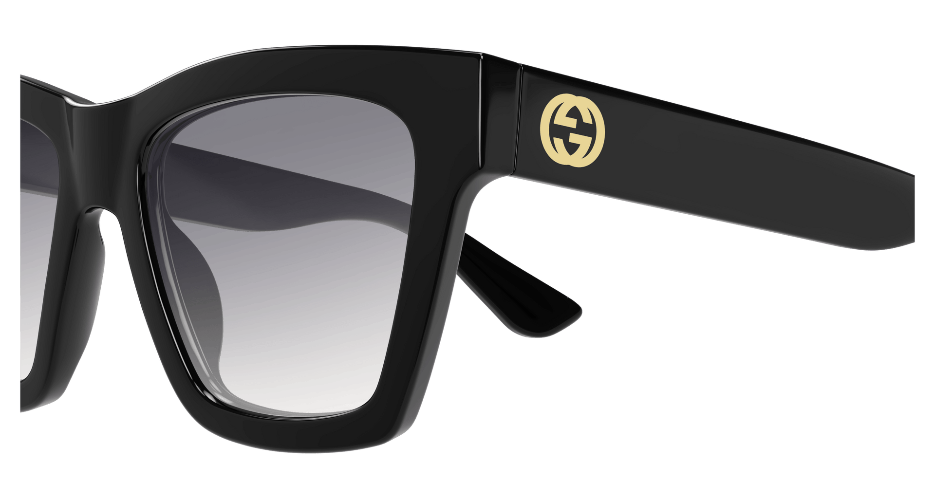 GUCCI PLASTIC BLACK BUTTEFLY FULL SUNGLASS