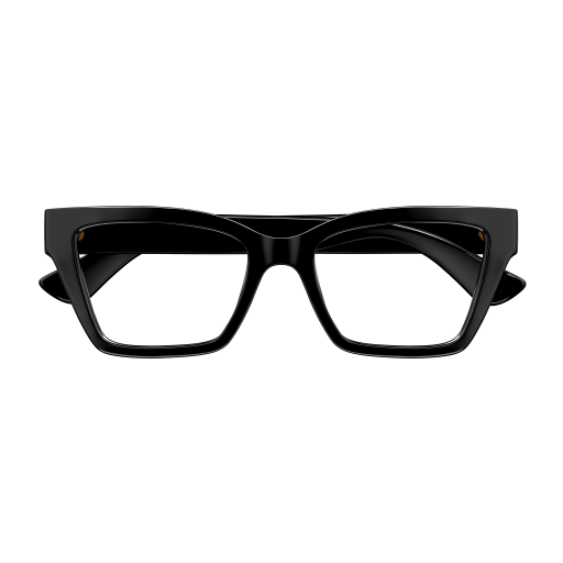 GUCCI PLASTIC BLACK CATEYE FULL FRAME