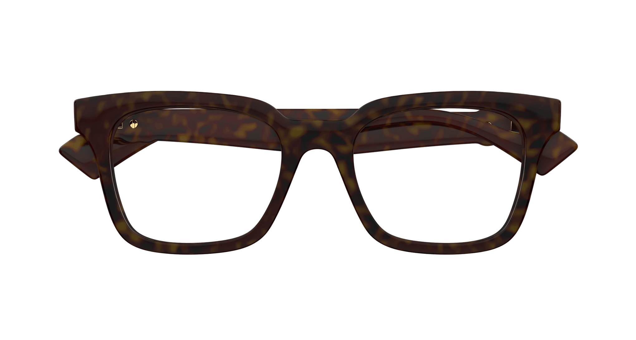 GUCCI PLASTIC SQUARE HAVANA FULL FRAME