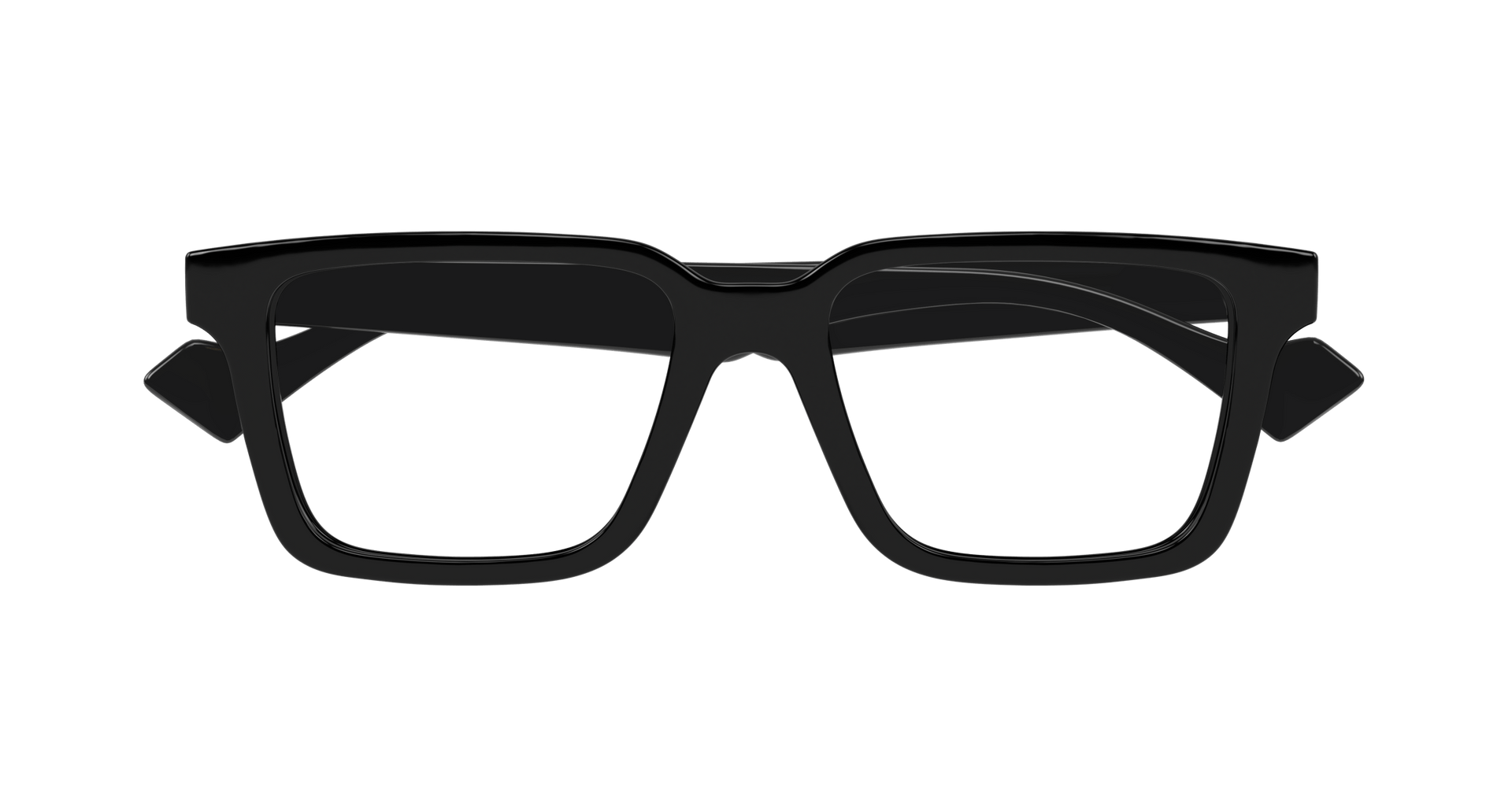 GUCCI PLASTIC SQUARE BLACK FULL FRAME