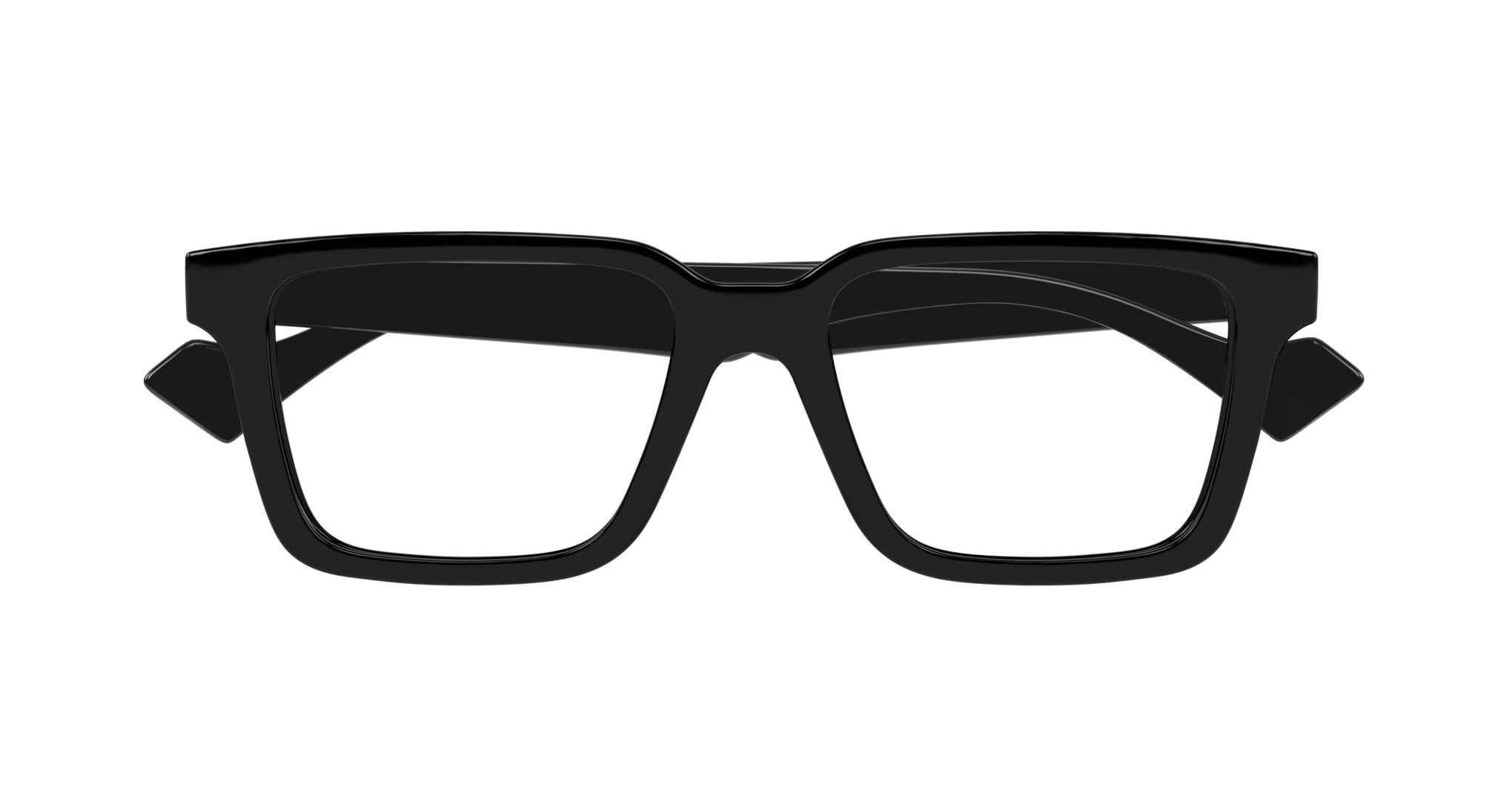 GUCCI PLASTIC SQUARE BLACK FULL FRAME