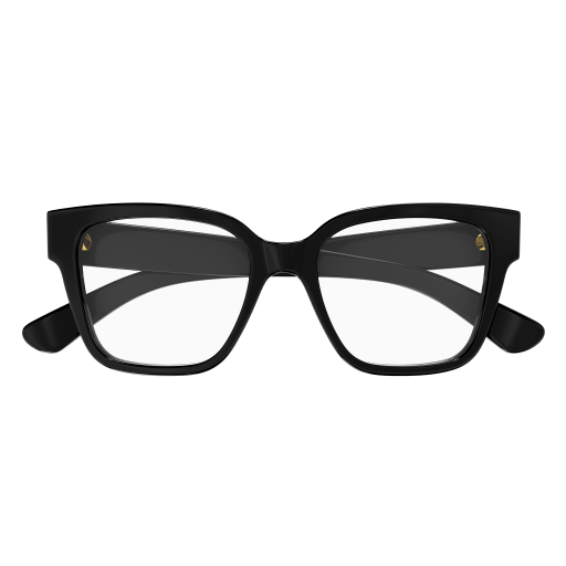 GUCCI PLASTIC SQUARE BLACK FULL FRAME