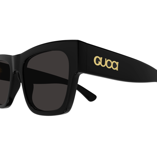 GUCCI PLASTIC SQUARE BLACK FULL SUNGLASS