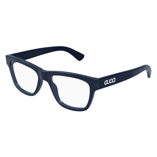 GUCCI PLASTIC SQUARE BLUE FULL FRAME